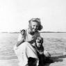 Helen & Duchess - Boca Chica, Fla. - 1946