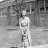 Helen Johnson & Princess - Sunset Park - 1937