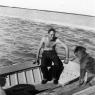 Ned & Duchess - Boca Chica, Fla. - 1946