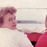 Betty & Bobby on Sacandaga Reservoir, July 1960