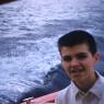 On Uncle Charlie's boat, Sacandaga Reservoir, July 1960