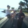 GP &amp; Deanna on Shore Road with Bobby